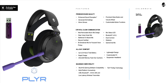 SkullCandy PLYR - S6PPY-S963 (Digi Black)