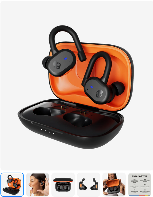 SkullCandy Push Active - S2BPW-P740 (True Black)