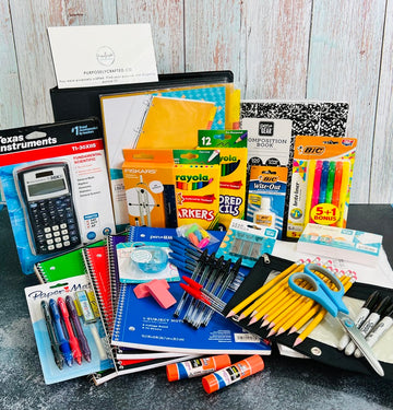 School Supply Bundles – PurposelyCrafted.co